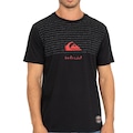 Camiseta Quiksilver Emb Quik Thoughts - Masculina PRETO