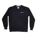 Blusa de Moletom Champion Crewneck Athletic Mini Script - Masculina PRETO