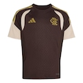 Camisa de Treino TIRO26 Competition CR Flamengo Adidas Infantil MARROM