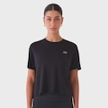 Camiseta Cropped New Balance Drapey Feminina PRETO