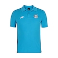 Polo Grêmio Viagem 2026 New Balance Masculina AZUL