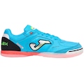 Chuteira Futsal Adulto Joma Top Flex AZUL/LARANJA