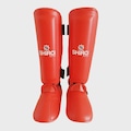 Caneleira de Karate Shiroi Shik Adulto VERMELHO