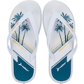 Chinelo de Dedo Rider R1 Style Summer Vibes Masculino BRANCO
