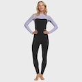 Long John Roxy Swell Series Back Zip Anthracite Splash Importado Feminino 3/2mm LILAS
