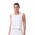 Regata Cropped Feminina BT SND Fitness BRANCO