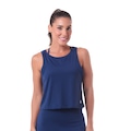 Regata Cropped Feminina BT SND Fitness AZUL ESCURO