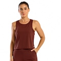 Regata Cropped Feminina BT SND Fitness MARROM