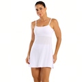 Vestido Tenista com Short SND Fitness Feminino BRANCO