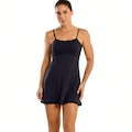 Vestido Tenista com Short SND Fitness Feminino PRETO