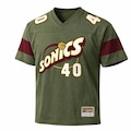 Camiseta Mitchell & Ness Football Sonics 40 - Masculina VERDE