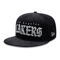 Boné Unissex New Era 9FIFTY Los Angeles Lakers NBA Aba Reta PRETO