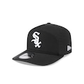 Boné Unissex New Era 19TWENTY Chicago White Sox MLB Aba Curva PRETO