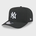 Boné Adulto New Era A-Frame Snapback New York Yankees Aba Curva PRETO