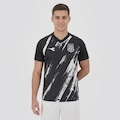Camisa Ponte Preta Comissão 2025 Diadora Masculina PRETO