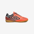 Chuteira Futsal Infantil Adamant Top Speed Jr Umbro LARANJA