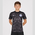 Camisa EC Bahia I 2025 Puma Infantil PRETO