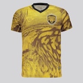 Camisa Onça Amazonas Aquecimento Atleta 2025 FutFanatics Masculina AMARELO
