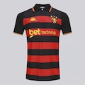 Camisa Sport Recife I 2026 Jogador Kappa Masculina PRETO