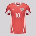 Camiseta São Paulo Tsubasa Penalty Masculina VERMELHO