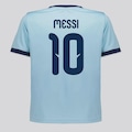 Camisa Argentina Lanes 10 Messi FutFanatis Masculina AZUL