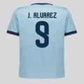 Camisa Argentina Lanes 9 J. Alvarez FutFanatics Infantil AZUL