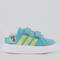 Tênis Infantil Grand Court Disney Jasmine adidas VERDE