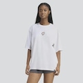 Camiseta Feminina Animal OS T adidas BRANCO
