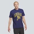 Camiseta Masculina Collegiate Dribbling adidas AZUL ESCURO