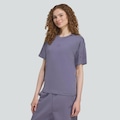 Camiseta Feminina Future Icons 3 Listras adidas ROXO