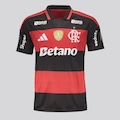 Camisa do Flamengo I 2026 Campeão Libertadores 2025 adidas Masculina PRETO