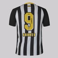 Camisa do Santos II 2025 9 Soares Umbro Masculina PRETO