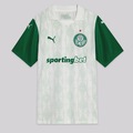 Camisa do Palmeiras II 2025 Com Patrocínio Puma Masculina BRANCO