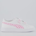 Tênis Infantil Smash 3.0 Hearty V PS Puma BRANCO