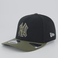 Boné Aba Curva New Era MLB New York Yankees Black 970SS Unissex PRETO