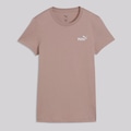 Camiseta Feminina Ess Small No 1 Logo Puma BEGE