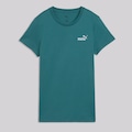 Camiseta Feminina Ess Small No 1 Logo Tee Puma VERDE