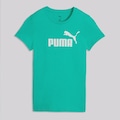 Camiseta Feminina Ess no 1 Logo Tee Puma VERDE