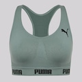 Top Puma Sem Costura Feminino VERDE