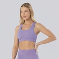 Top Canelado Sem Costura Selene Feminino ROXO