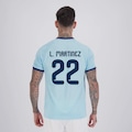Camisa Argentina Lines 22 L Martinez FutFanatics Masculina AZUL