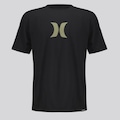 Camiseta Masculina Oversize Hurley Icon I PRETO