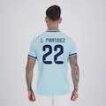 Camisa Argentina Lanes 22 L. Martinez FutFanatics Masculina AZUL