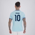 Camisa Argentina Lanes Azul 10 Messi FutFanatics Masculina AZUL