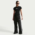 Calça Nike Sportswear Woven Feminina PRETO/BRANCO