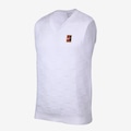 Colete Dri-FIT Nike Court Slam Masculino BRANCO/VERMELHO