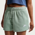 Shorts Nike Sportswear Club Fleece Feminino VERDE CLARO