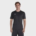 Camisa de Futebol Mizuno Basic Masculino PRETO