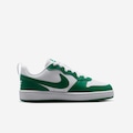Tênis Infantil Nike Court Borough Low Recraft BRANCO/VERDE