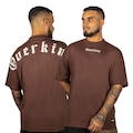 Camiseta Overking Oversized Gothic - Masculina MARROM
